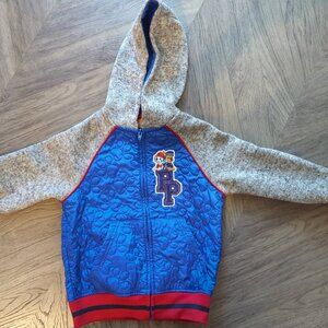 Like new Paw patrol size 5 vest jacket sweater outfit